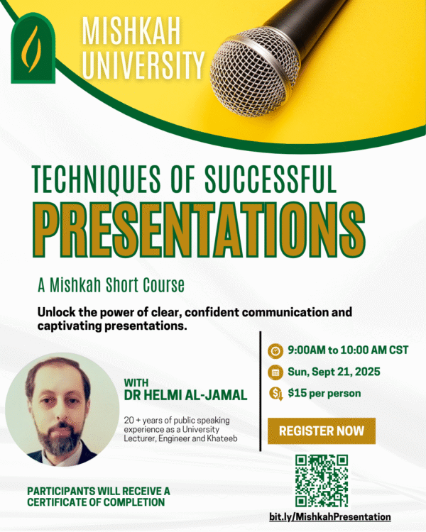 Mini Course: Techniques of Successful Presentations